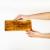 Разделочная деревянная доска из древесины сибирского кедра для мяса с гравировкой "СЫР".  RD34