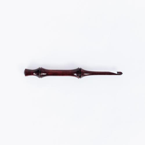 Деревянный крючок для вязания из древесины вишня 6.0 мм. K233