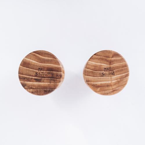 Набор деревянных бокалов (фужеров) из дерева Сибирский вяз - GN4
