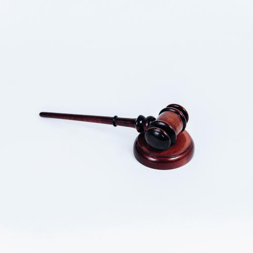Деревянный молоток судьи (аукционный молоток) wg2