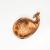 Менажница деревянная из сибирского кедра для подачи блюд и закусок с гравировкой "БУДЬ СМЕЛЕЕ! НЫРЯЙ В ЖИЗНЬ!". MG125