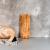 Деревянная доска из древесины сибирского кедра для хлеба с гравировкой "Забавный хлебушек" RD37