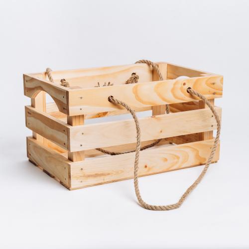 Деревянный подарочный декоративный короб, ящик для хранения из древесины кедра. PK27