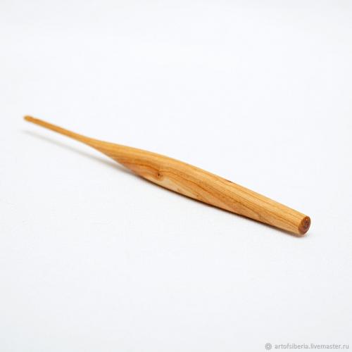 Деревянный крючок для вязания из древесины вишни 3,5 мм. K42