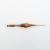 Железный крючок для вязания 0,8 мм. с деревянной ручкой (Рябина) K129
