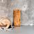 Деревянная доска из древесины сибирского кедра для хлеба с гравировкой "Забавный хлебушек" RD37