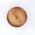 Деревянная плоская тарелка из дерева сибирский кедр 230 мм. T130