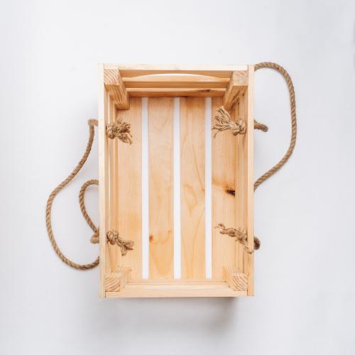 Деревянный подарочный декоративный короб, ящик для хранения из древесины Сибирского Кедра. PK25