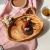 Менажница деревянная из сибирского кедра для подачи блюд и закусок с гравировкой "ЖИЗНЬ ПРЕКРАСНА". MG123