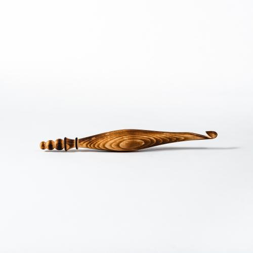 Деревянный крючок для вязания из древесины кедра 7,5 мм. K263